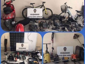Kasklı Hırsız Yakayı Ele Verdi
