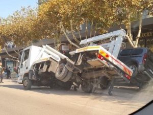 Bursa’da Çekicinin İş Kazası