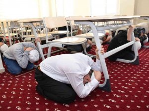 Karabük İ̇l Müftülüğü’nde Deprem Tatbikatı