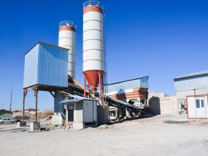 Sorgun Belediyesi Kurduğu Beton Santrali İle Kendi İhtiyacını Kendi Karşılıyor
