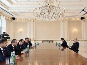 Cumhurbaşkanı Yardımcısı Oktay, Aliyev Tarafından Kabul Edildi