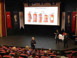 Marmaris’te Baca Yangını Eğitimi