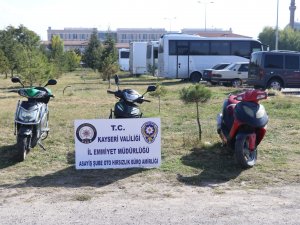 Çalınan Motosikletler Bulundu