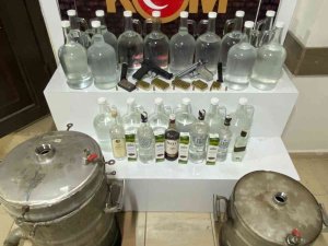 Didim’de 59 Litre Sahte Alkol Ele Geçirildi