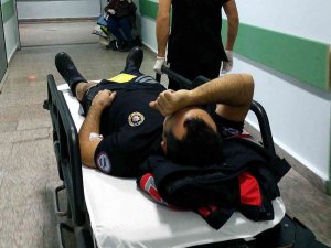 Samsun’da Yunus Polisleri Kaza Yaptı: 2 Yaralı