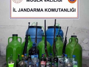 Milas’ta Sahte Alkol Operasyonu
