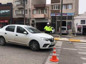 Bandırma’da Trafikte "Önce Yaya" Denetimleri Sürüyor