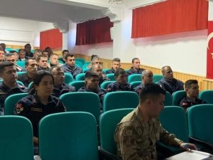 Elazığ Doğa Koruma Şube Müdürlüğünden Jandarma Ekiplerine Bilgilendirme