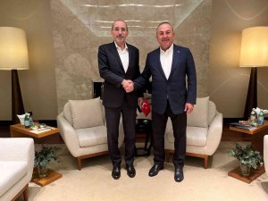 Çavuşoğlu, Ab Yüksel Temsilcisi Borrel İle Etiyopyalı Ve Ürdünlü Mevkidaşıyla Görüştü