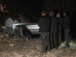 200 Metreden Şarampole Yuvarlandı: 1 Yaralı