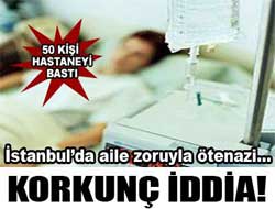 İstanbul'da ötenazi iddiası!