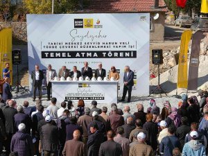 Seydişehir’de Seyyid Harun Veli Çevre Düzenlemesi 2. Etabının Temeli Atıldı