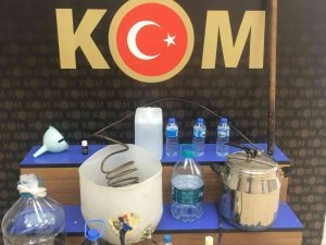 Keşan’da Sahte İçki Operasyonu