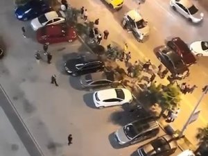 Bursa’da Kaza Sonucu Meydana Gelen Kavga Kameralara Yansıdı
