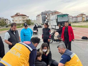 Ehliyetsiz Ve Kasksız Motosiklet Sürücüsü Kazasında Ceza Yağdı