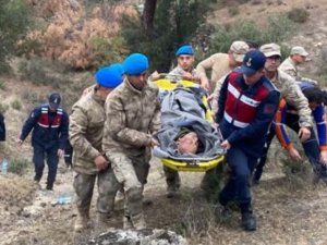 Çine’de Kaybolan Şahsı Jandarma Ekipleri Sağ Olarak Buldu