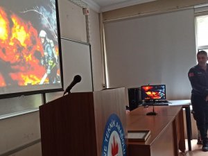İ̇tfaiyecilik Mesleğini İlk Ağızdan Öğrendiler