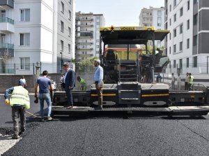 Havaların Soğumasıyla Bağlar İlçesinde Asfalt Çalışmaları Tamamlandı