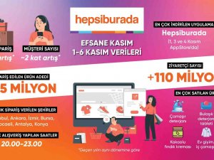 ’Efsane Kasım’ın İlk 6 Gününde 7,5 Milyon Ürün Satıldı