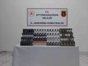 Jandarmadan ’Kaçak Sigara’ Operasyonu