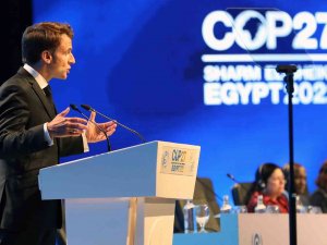 Macron, Dünya Liderlerini Çevre Ve Savaş Gibi Konularda "Bölünmekten" Kaçınmaya Çağırdı