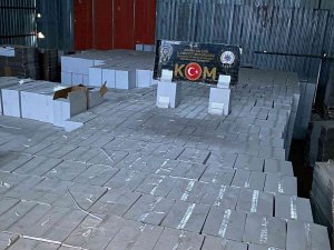 Adana’da 132 Milyon 250 Bin Adet Kaçak Makaron Ele Geçirildi