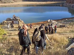 Doğaseverler Nemrut Krater Gölü’nde Unutulmaz Bir Gün Yaşadı