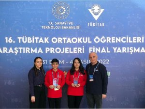 Sanko Okulları Öğrencileri Tübi̇tak’ta Türkiye Üçüncüsü Oldu