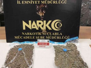 Uyuşturucu Operasyonunda 1 Kilo 644 Gram Esrar Ele Geçirildi