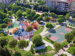 Menteşe’nin Yeşil Alanlarında Artış