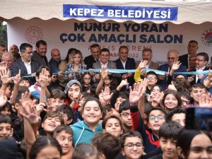 Kepez’den Namık Kemal Ortaokulu’na Çok Amaçlı Salon