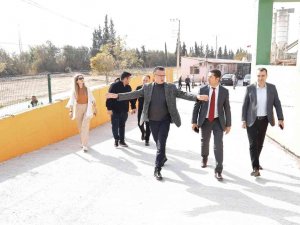 Alaşehir’in Çevreci Tesiste Çalışmalar Sürüyor