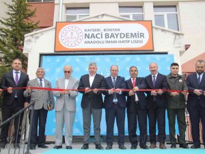 Bünyan Naci Baydemir A.i̇.h.l’de Toplu Açılış Töreni Gerçekleştirildi