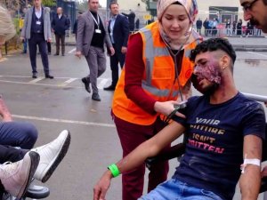 Tatbikat Gerçeğini Aratmadı, Yaralılara Yapılan Makyaj Dikkat Çekti