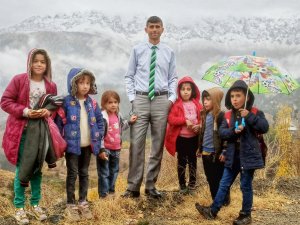 Berit Dağı’na Sezonun İlk Karı Yağdı