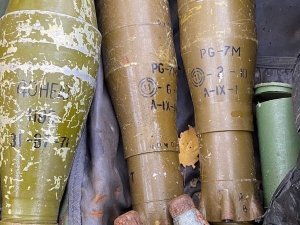 Tunceli’de Çok Sayıda Mühimmat Ele Geçirildi