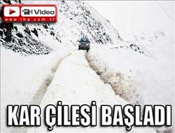 Erzurum kara teslim (VİDEO)