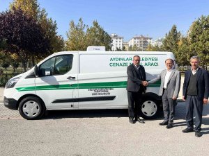 Selçuklu Belediyesinden Aydınlar Belediyesine Cenaze Nakil Aracı Desteği
