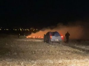 Anız Yangını Çıkaran Kişiye Para Cezası Kesildi