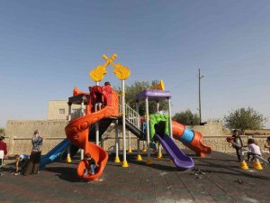 Mardin Geneli Çocuklar İçin 84 Oyun Parkı Faaliyete Koyuldu