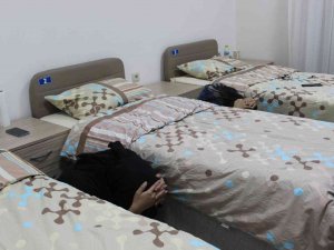 Düzce’de Yurtlarda Deprem Tatbikatı Yapıldı