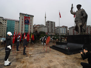 Atatürk Ölüm Yıldönümünde Rize'de Anıldı