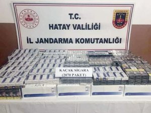 Hatay’da Kaçak Sigara Operasyonu