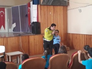 Didim’de Öğrencilere Trafik Eğitimi Verildi