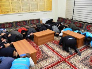 Öğrenci Yurdunda Deprem Tatbikatı