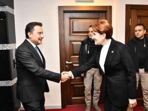 Deva Partisi Lideri Babacan’dan İ̇yi̇ Parti Lideri Akşener’e Ziyaret