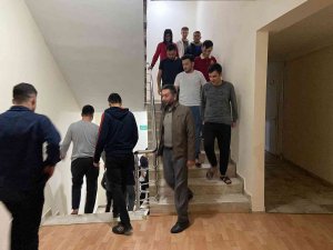 Çorum’da Kyk Yurtlarında Deprem Tatbikatı Yapıldı