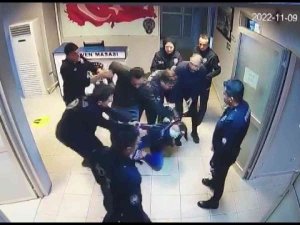 Emre Aşık’ın Eski Eşi Yağmur Sarnıç’ın Maltepe’de Polis Merkezini Birbirine Kattığı Anlar Kamerada