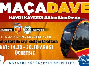 Başkan Büyükkılıç’tan Kayserispor’a Destek Çağrısı