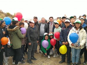 İ̇skilip’te 500 Fidan Toprakla Buluştu